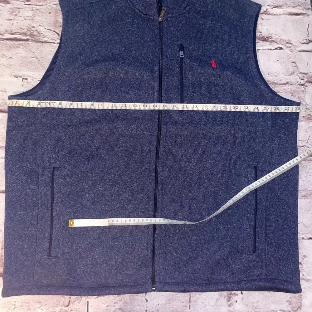 NWT Polo Ralph Lauren Performance Men’s B&T Brushed Fleece Vest - Size 2XB